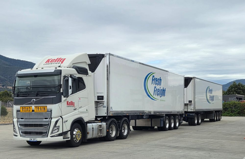 Fresh Freight Tasmania truck