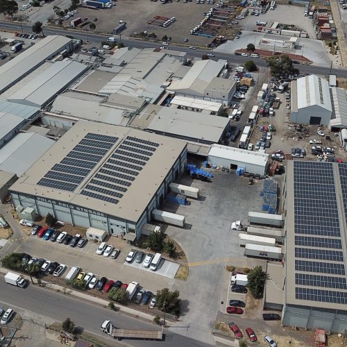 Solar panels ensure energy security at AustCo Polar Storage